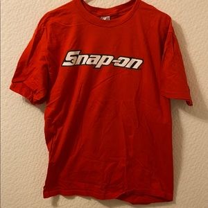 Snap on shirt